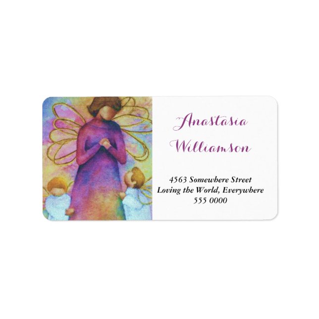 ANGELS ADDRESS LABEL (Front)