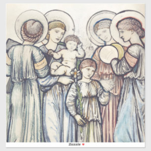 Angels and Children by Sir Edward Burne–Jones