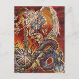 Angels and Dragons Postcard