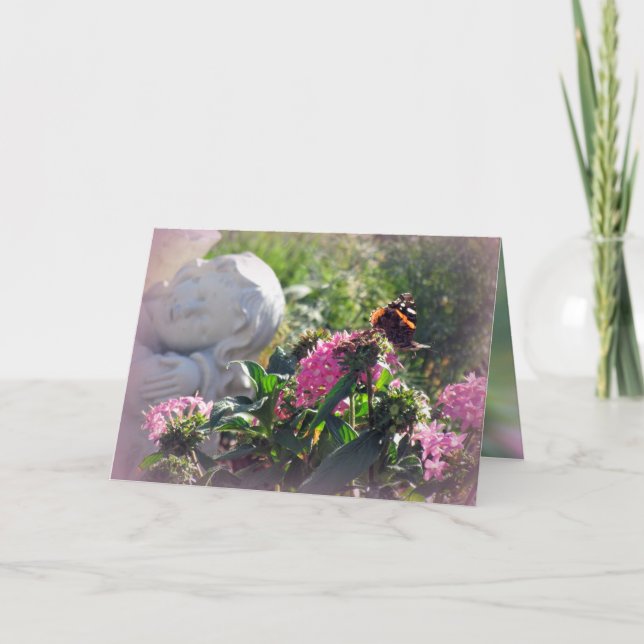 Angels and Miracles for Your Birthday Card (Front)