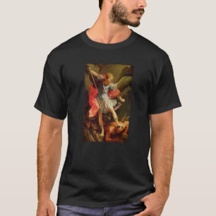 Angels Archangel Michael Defeating Satan T-Shirt