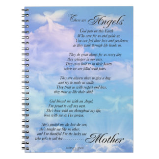 Angels are Mothers Poem Notebook