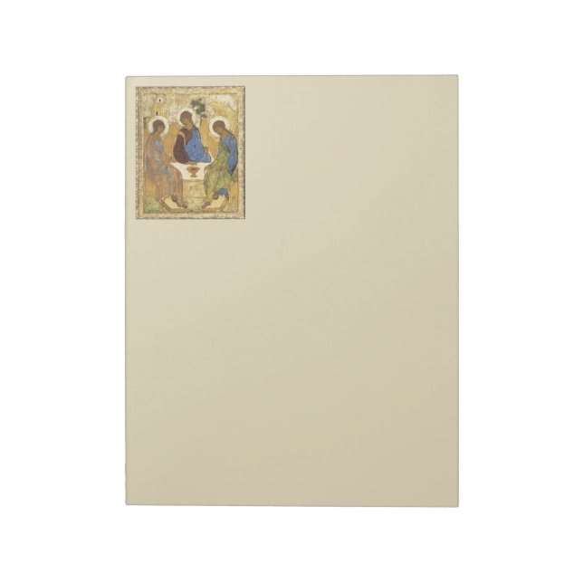 Angels At Mamre Trinity Notepad (Rotated)