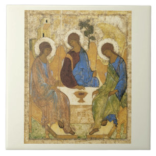 Angels At Mamre Trinity Tile