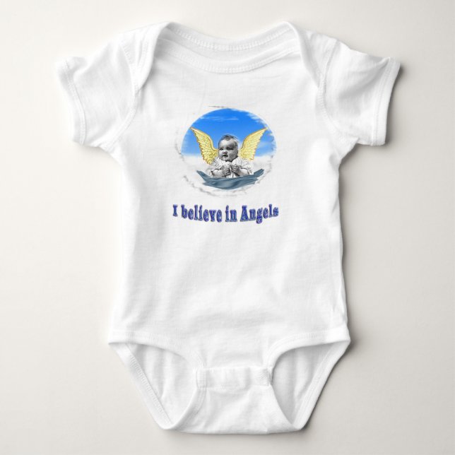 Angels Baby Bodysuit (Front)
