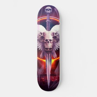 Angels Bane, Dark Fantasy Gothic  Skateboard
