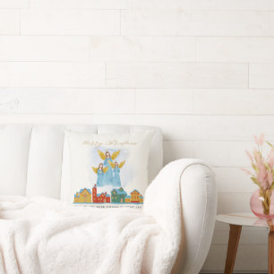Angels Bring You A Good Tidings Cushion