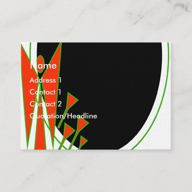 Angels Business Card (Front)