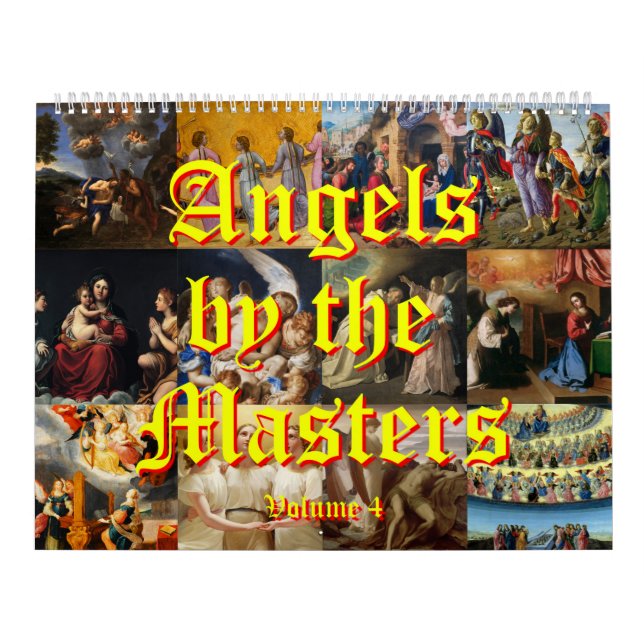 Angels By the Masters Volume 4 Calendar (Cover)