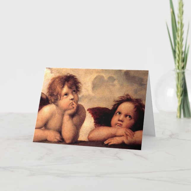 Angels Cherubs Card (Front)