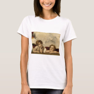 Angels Cherubs Raphael Santi Sistine Madonna Sweet T-Shirt