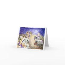 Angels Christmas Card