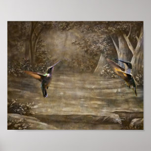 Angels Dance to God's Music Poster