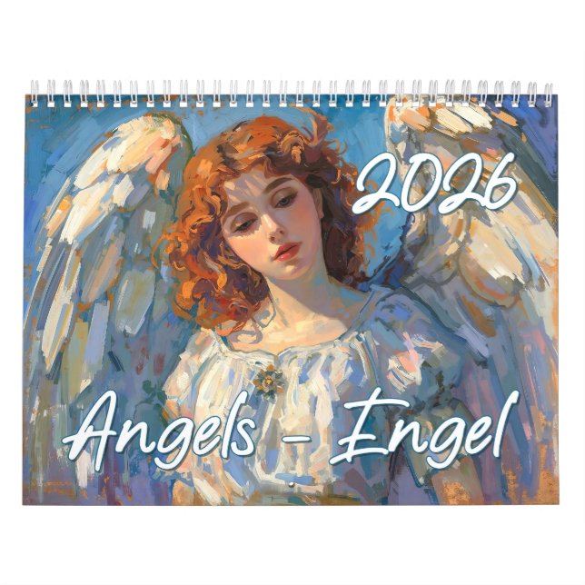 Angels – Engel 2026 Calendar (Cover)