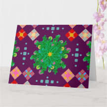 Angels Eye View Canvas Stripes Deep Purple