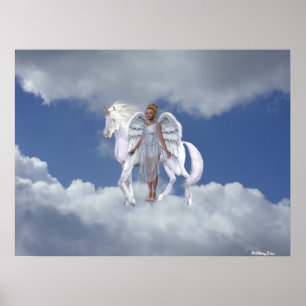 Angels Fae Unicorns Print