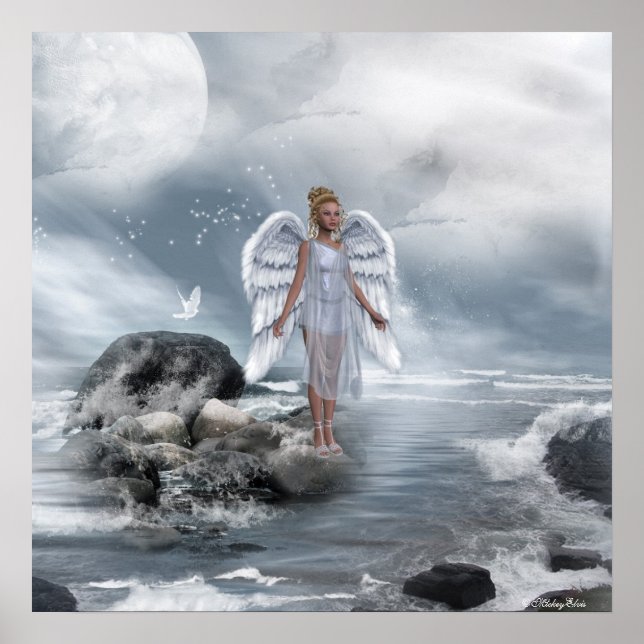 Angels Fae Unicorns Print (Front)