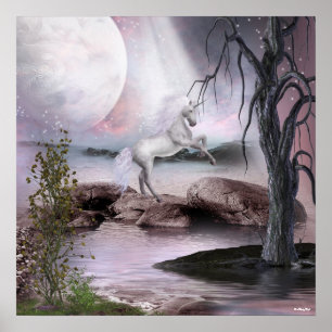 Angels Fae Unicorns Print