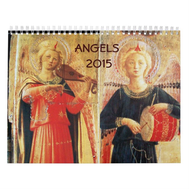 ANGELS  FINE ART COLLECTION   2015 CALENDAR (Cover)