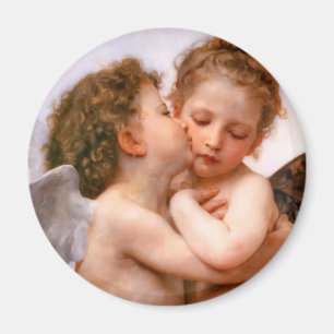 Angels First Kiss, Bouguereau Magnet