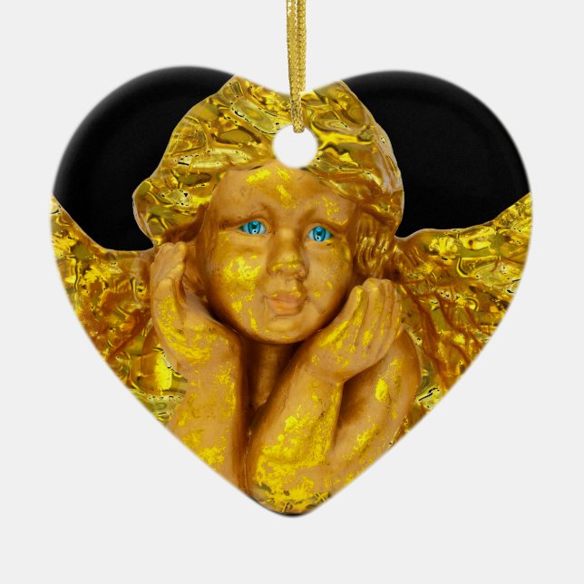 Angels for Christmas Ceramic Tree Decoration (Front)