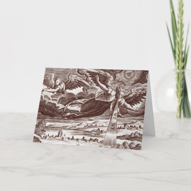 Angels from Book of Revelations - Greeting Card (Front)