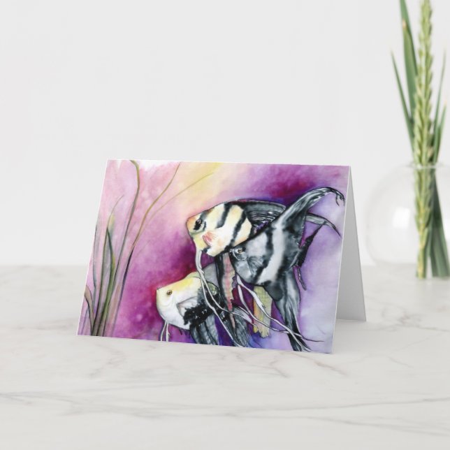 Angels Greeting Card (Front)