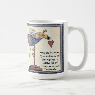 Angels Have A Way Classic 15 oz. White Mug