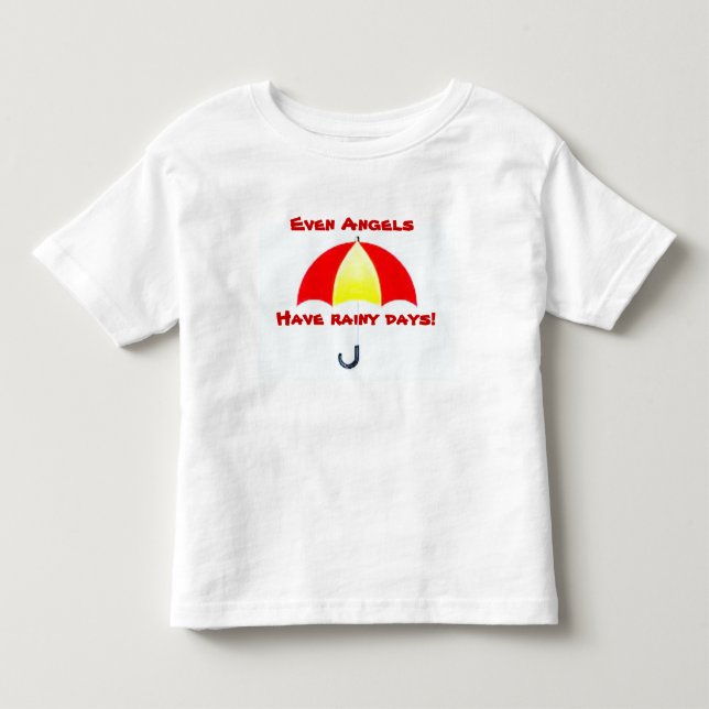 ANGELS HAVE RAINY DAYS child tee (Front)