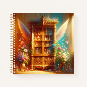 Angel's Healing Cabinet Seraphic Sanctuary Notebook