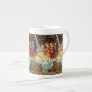 Angels in Manger Speciality Mugs