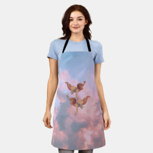 Angels in the sky apron