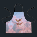 Angels in the sky apron<br><div class="desc">Angels in the sky                             



angel angels cherubim cupid, 
sky feather illustration art, 
 raphael religious heart trendy, 
 catholic fly christian beautiful , 
romantic little angelic painting, 
 girl boy heaven celebration, 
 valentine christmas drawing , 
 flying cute love wings , 
pink baby vintage wing, 
cherubim angel angels cupid, </div>