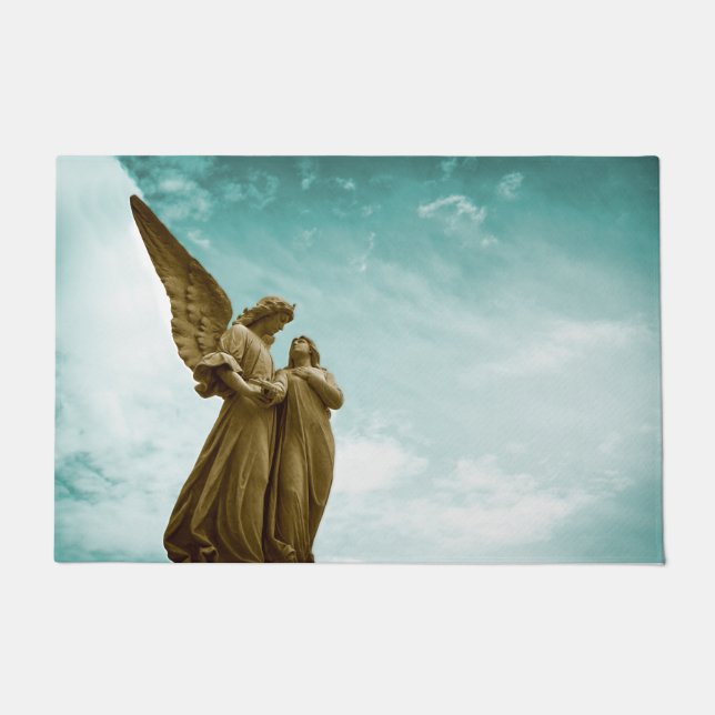 Angels in the Sky Floor Mat (Front)