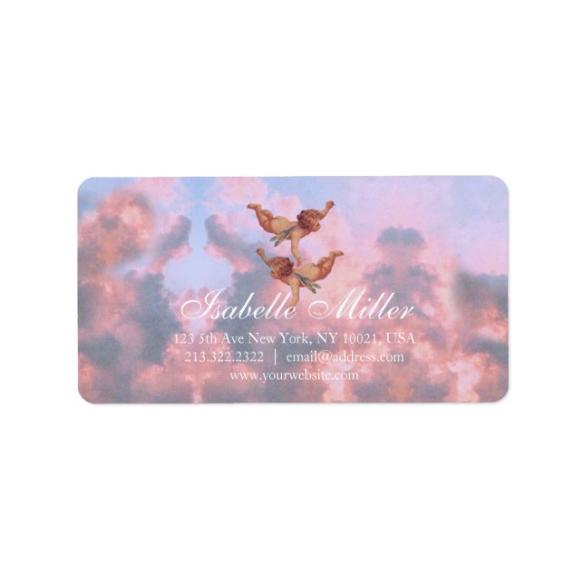 Angels in the sky                                  label (Front)