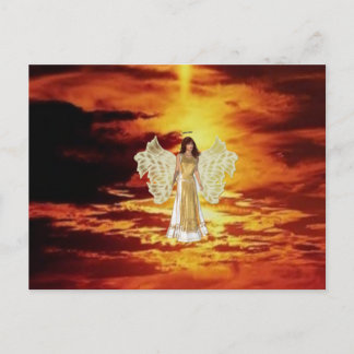 Angels in the Sky Postcard