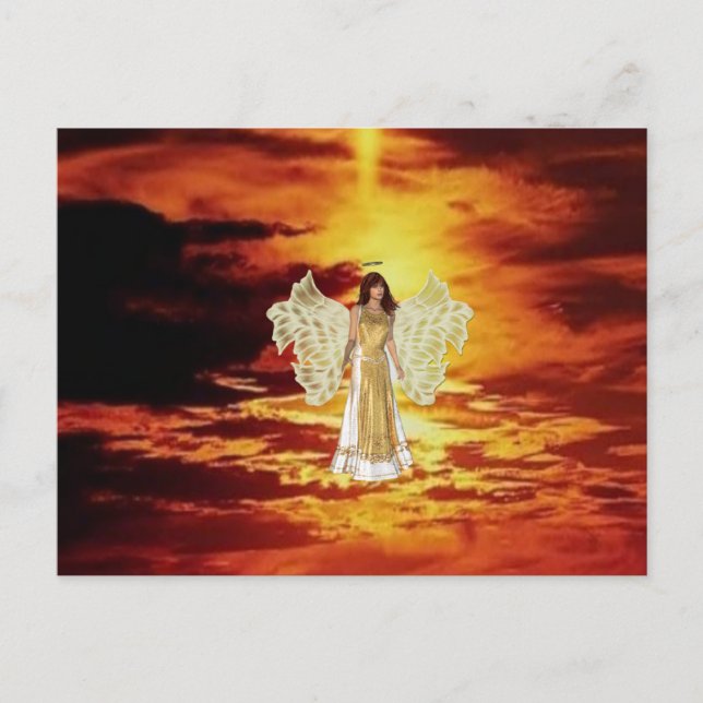 Angels in the Sky Postcard (Front)