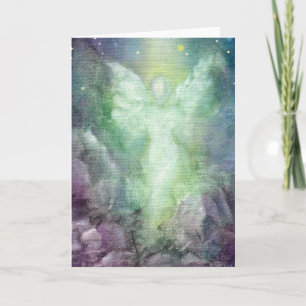 "Angel's Journey" Fine Art Greeting Card