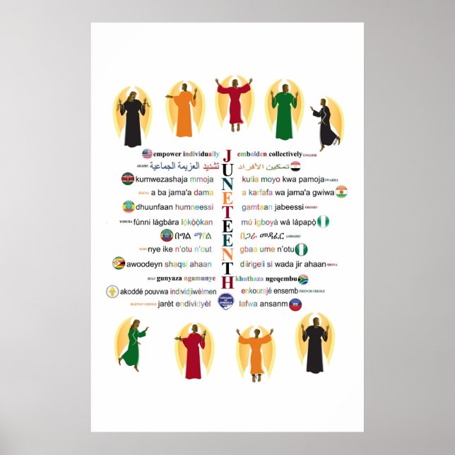 angels juneteenth 2021 poster (Front)