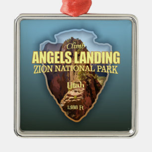 Angels Landing (arrowhead) Metal Tree Decoration