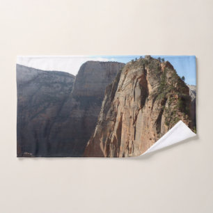 Angels Landing at Zion National Park Hand Towel