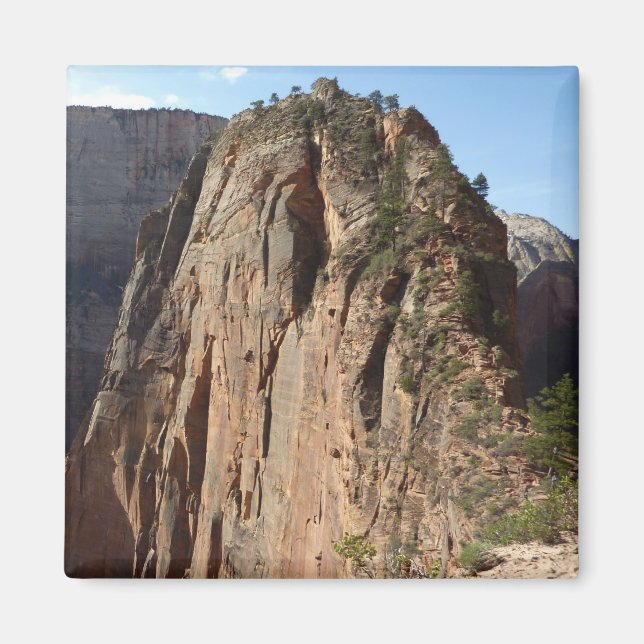 Angels Landing at Zion National Park Magnet (Front)