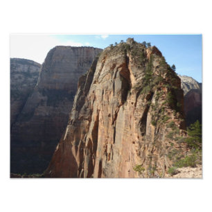 Angels Landing at Zion National Park Photo Print
