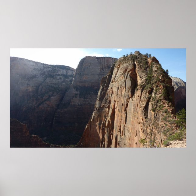 Angels Landing at Zion National Park Poster (Front)