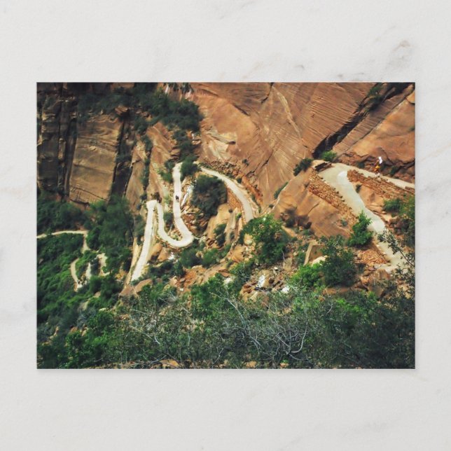 Angels Landing Trail postcard (Front)