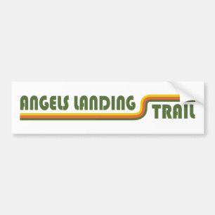 Angels Landing Trail Zion National Park Bumper Sticker