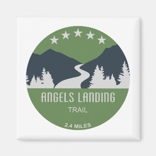 Angels Landing Trail Zion National Park Magnet
