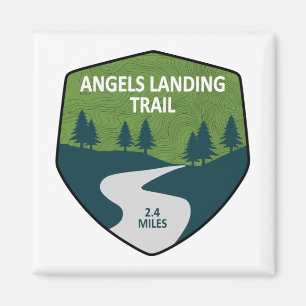 Angels Landing Trail Zion National Park Magnet