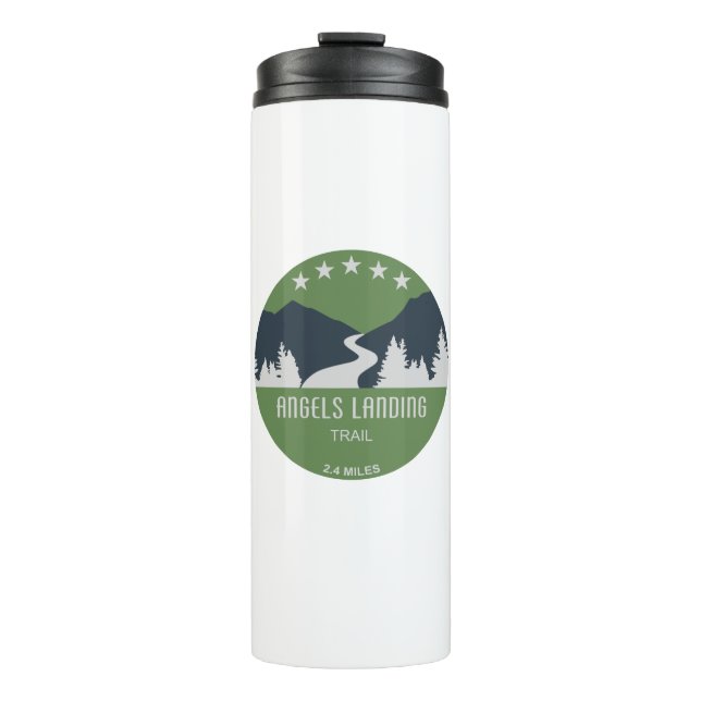 Angels Landing Trail Zion National Park Thermal Tumbler (Front)
