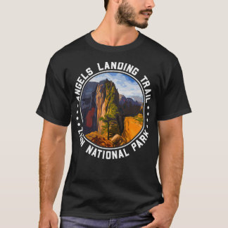 Angels Landing Trail Zion National Park Utah USA  T-Shirt